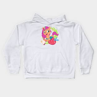 Fruity Sunny Kids Hoodie